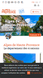 Mobile Screenshot of patrimoine.alpes-haute-provence.fr