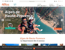 Tablet Screenshot of patrimoine.alpes-haute-provence.fr
